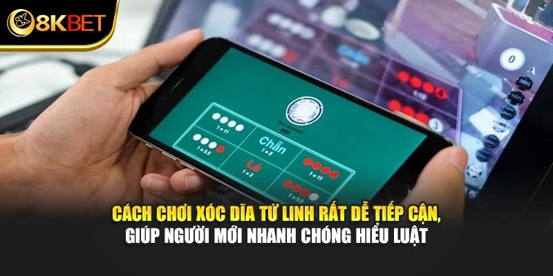 Cách chơi Xóc Dĩa Tứ Linh rất dễ tiếp cận, giúp người mới nhanh chóng hiểu luật